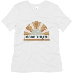 Ladies Relaxed Fit Super Soft Triblend Tee