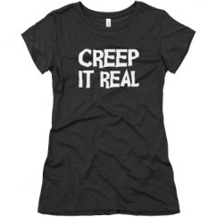 Ladies Slim Fit Super Soft Triblend Tee