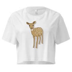 Ladies Festival Cali Crop Top Tee