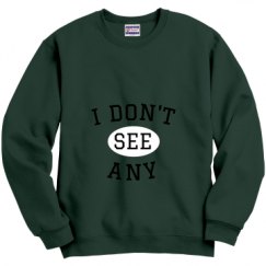 Unisex Film and Foil Crewneck Sweatshirt