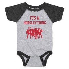 horsley onesie baseball 