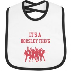 Infant Contrast Trim Bib