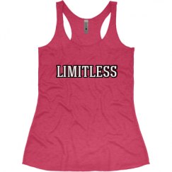 Ladies Slim Fit Super Soft Racerback Triblend Tank