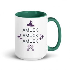 15oz Ceramic Mug with Color Inside