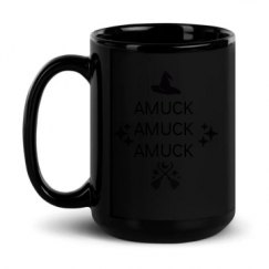 15oz Black Glossy Mug