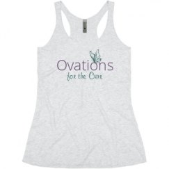 Ladies Slim Fit Super Soft Racerback Triblend Tank