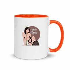 11oz Ceramic Mug with Color Inside