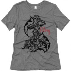 Ladies Relaxed Fit Super Soft Triblend Tee