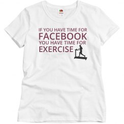 EXERCISE TIME SHIRT