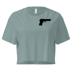 Ladies Festival Cali Crop Top Tee