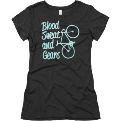 Ladies Slim Fit Super Soft Triblend Tee