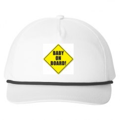 Snapback Five-Panel Rope Hat