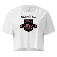 Ladies Festival Cali Crop Top Tee