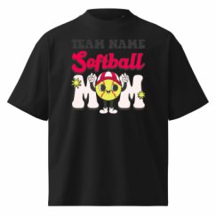 Unisex Organic Oversized High Neck T-Shirt