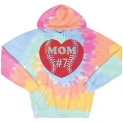 Unisex Tie-Dye Fleece Hoodie