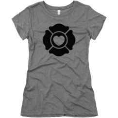 Ladies Slim Fit Super Soft Triblend Tee