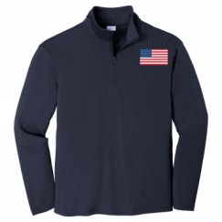 Youth Sport-Tek Quarter Zip Pullover