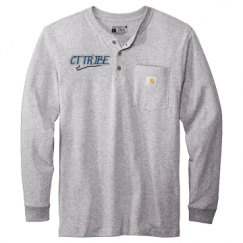 Unisex Carhartt Long Sleeve Henley Tee