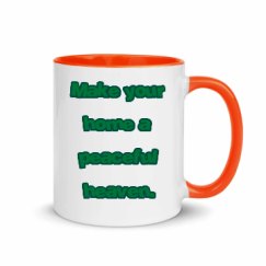 11oz Ceramic Mug with Color Inside