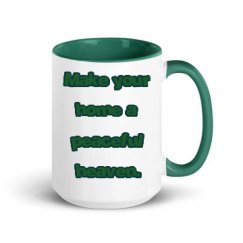 15oz Ceramic Mug with Color Inside