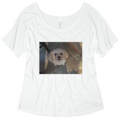 Ladies Flowy Slouchy Tee