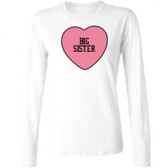 Ladies Relaxed Fit Basic Long Sleeve Tee