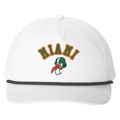 Snapback Five-Panel Rope Hat