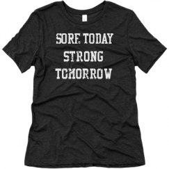 Ladies Relaxed Fit Super Soft Triblend Tee