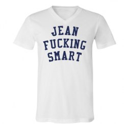 Unisex V-Neck Jersey Tee