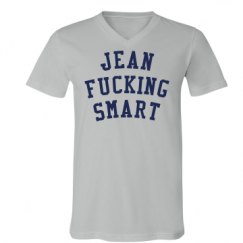 Unisex V-Neck Jersey Tee