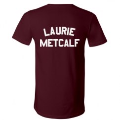 Unisex V-Neck Jersey Tee