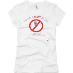 Ladies Slim Fit Basic Promo Jersey Tee