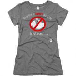 Ladies Slim Fit Super Soft Triblend Tee