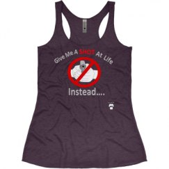 Ladies Slim Fit Super Soft Racerback Triblend Tank