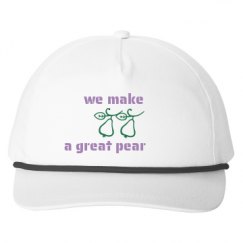 Snapback Five-Panel Rope Hat