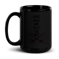 15oz Black Glossy Mug