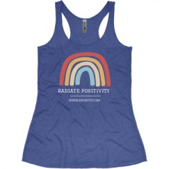 Ladies Slim Fit Super Soft Racerback Triblend Tank