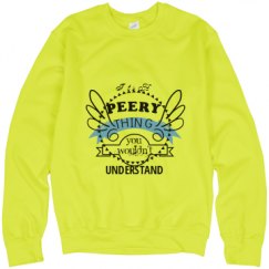 Unisex Neon Crewneck Sweatshirt