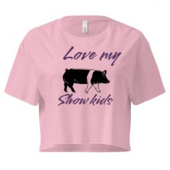 Ladies Festival Cali Crop Top Tee