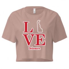 Ladies Festival Cali Crop Top Tee