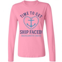 Ladies Relaxed Fit Basic Long Sleeve Tee