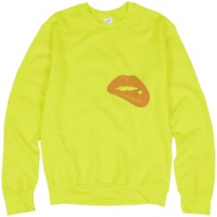 Unisex Neon Crewneck Sweatshirt
