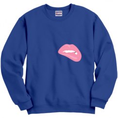 Unisex Film and Foil Crewneck Sweatshirt