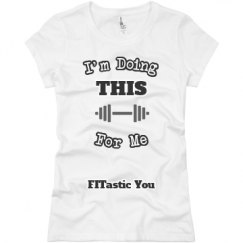 Ladies Slim Fit Basic Promo Jersey Tee