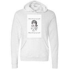 Unisex Fleece Pullover Midweight Hoodie