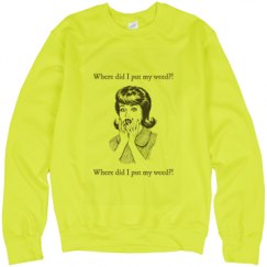 Unisex Neon Crewneck Sweatshirt