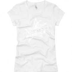 Ladies Slim Fit Basic Promo Jersey Tee