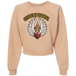 Women's Raglan Pullover Fleece