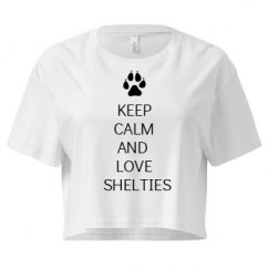 Ladies Festival Cali Crop Top Tee