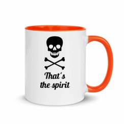 11oz Ceramic Mug with Color Inside